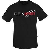Scratched Logo Black T-Shirt