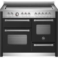 Bertazzoni Master Series MAS115I3ENEC Dual Fuel Range Cooker - Black - A Rated