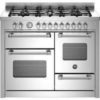 Bertazzoni Master Series MAS116L3EXC 110cm Dual Fuel Range Cooker - Stainless Steel - A/A Rated