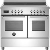 Bertazzoni PRO105I2EXT 100cm Electric Induction Range Cooker - Stainless Steel