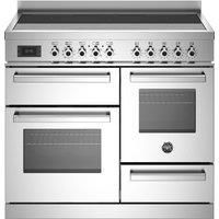 Bertazzoni PRO105I3EXT 100cm Electric Induction Range Cooker - Stainless Steel