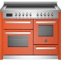 Bertazzoni PRO115I3EART 110cm Electric Induction Range Cooker - Gloss Orange