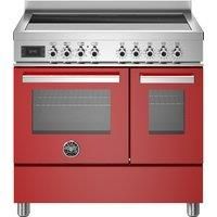 Bertazzoni PRO95I2EROT 90cm Electric Induction Range Cooker - Gloss Red