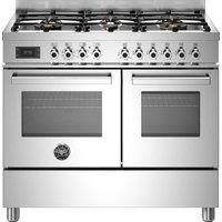 Bertazzoni PRO106L2EXT Twin Oven Dual Fuel - Stainless Steel