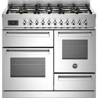 Bertazzoni PRO106L3EXT 100cm Dual Fuel Range Cooker - Stainless Steel