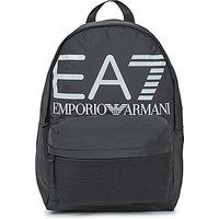 Emporio Armani EA7 men backpack black - white logo
