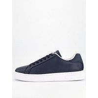 ARMANI EXCHANGE Leather Navy/White Sneaker Trainer