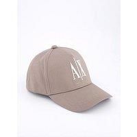 Armani Exchange Logo Baseball Cap - Light Brown