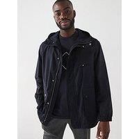 Armani Exchange Hooded Field Jacket - Navy