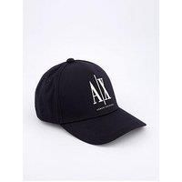 Armani Exchange Logo Baseball Cap - Navy