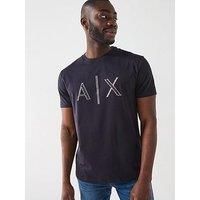Armani Exchange Ax | Chest Logo T-Shirt - Navy