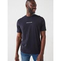 Armani Exchange Men's Brand Graphic T-Shirt, Black