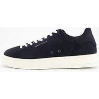 Armani Exchange Men/'s London Sneaker, DEEP Navy, 8 UK