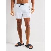 EMPORIO ARMANI Man Embroidery Logo Mid Boxer White XXL