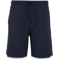 Emporio Armani Lounge Waffle Bermuda Shorts Armani Blue