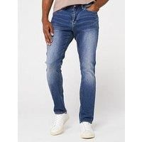 Armani Exchange Skinny Fit Jeans - Mid Wash