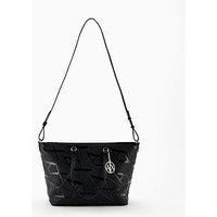 Armani Exchange Women's Shopping Bag XW000926AF13680FC100 Black Black Bag