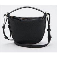 Armani Exchange Susie Soft Hobo Crossbody Bag - Black