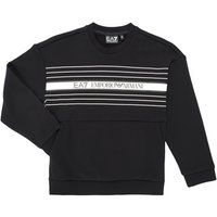 Emporio Armani EA7  TRAIN LOGO SERIES CN EXTENDED LOGO  boys's Children's sweatshirt in Black