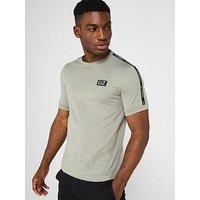 EA7 Logo Tape Series T-Shirt - Green - Size XL