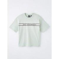 Ea7 Emporio Armani Boys Extended Logo Short Sleeve T-Shirt - Light Green