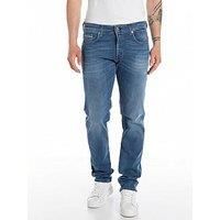 Replay Grover Regular Straight Fit Jeans - Light Blue
