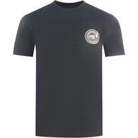 Circular Snake Logo Black T-Shirt