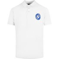 Circle Logo White Polo Shirt