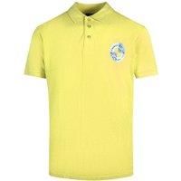 Circle Logo Yellow Polo Shirt