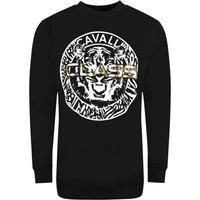 Large Circle Logo Black Sweatshirt