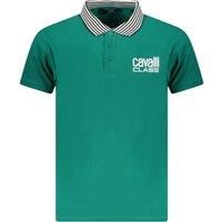 Striped Collar Green Ottanio Polo Shirt