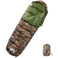 Mummy Sleeping Bag for Adults Camping 3 Seasons