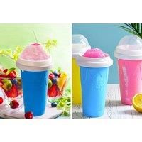 Silicone Smoothie & Slushy Maker Cup - Buy 1 Or 2 - Green