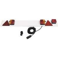 Berkfield Home Trailer Light Red 115x7x14 cm 12V Classic Bulb | Size: 115 x 7 x 14 cm