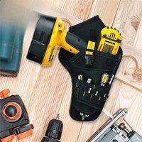 Drill Storage Bag Drill Holster Tool Belt Pouch Electric Drill Wrench Waist Pocket Storage Waist