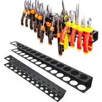 Tool Storage Screwdriver Wrench Organizer Rack Wall Mounted Pliers Holder Tool Storage Rack 14/23