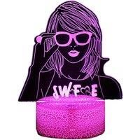 Taylor Swift Inspired 3D Night Light - 5 Styles