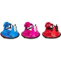 12V Kids Ride On Bumper Car with 360 Spin, Joysticks & Remote Control
