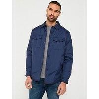 North Sails Stretch Nylon Tech Overshirt - Navy