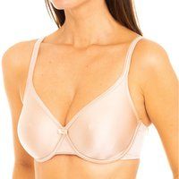 Playtex Women/'s Satiny Microfiber Sujetador Conn Aross Non-Padded Wired Bra, Beige (Piel 007), 40 (Size: 105B)