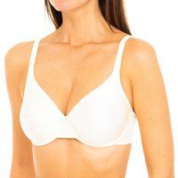 Playtex Women/'s Satiny Microfiber Sujetador Con Aros Non-Padded Wired Bra, Off-White (Marfil 898), 42 (Size: 110B)