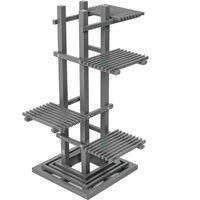 Florenity Grigio Plant Stand - Grey