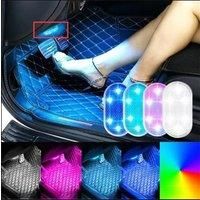 Wireless Led Lights for Car Interior, Car Led Lights Interior, USB Rechargeable Automotive Neon
