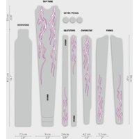CUSTOM ACCES - PD0052N/197 : Kunstleder krawatte aus leder ohne tasche