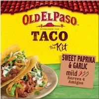 Old El Paso Garlic & Paprika Crunchy Taco Kit 308g