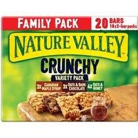 Nature Valley Crunchy Variety Family Pack Cereal Bars 420g (Pack of 6)
