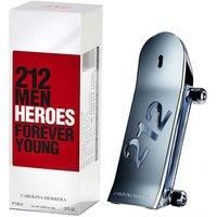 Carolina Herrera 212 Men Heroes Forever Young 90ml Eau De Toilette Men's EDT