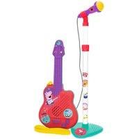 REIG Peppa Pig Microphone and Guitar Set with built in Music, Lights and Sounds