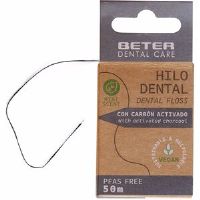 Beter Dental Floss activated carbon 50 m 1 unit