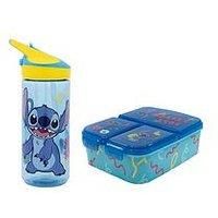 Disney Stitch Lunch Box & Bottle Set
